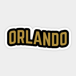 Orlando City Typography Sticker